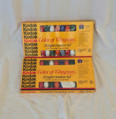 (2) Kodak Color of Christmas 25 Light Set Outdoor *WORKING* Type C KODAK - KOEEK