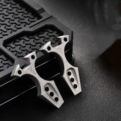 Titanium Alloy Pocket Pry Bar Crowbar Can Bottle Opener Keychain Multi Tools EDC 07FC0E-D4 - KOEEK