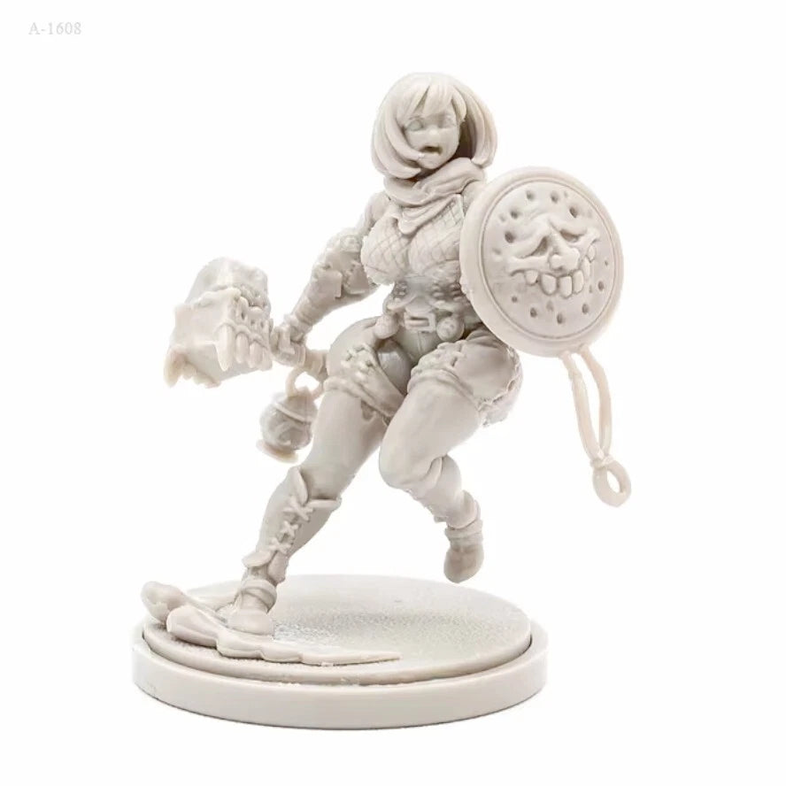 38mm resin figure model KD Chess Children Warrior Unassembled Unpainted 07FC0E-D4 - KOEEK