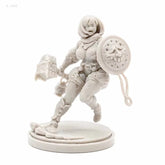 38mm resin figure model KD Chess Children Warrior Unassembled Unpainted 07FC0E-D4 - KOEEK