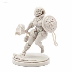 38mm resin figure model KD Chess Children Warrior Unassembled Unpainted 07FC0E-D4 - KOEEK