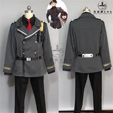 86- Eighty Six Shinel Nozen Cosplay Costume Jacket Uniform Shirt Belt Gloves Set 07FC0E-D4 - KOEEK