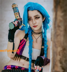 25cm Arcane:League of Legends Jinx Pistol Cosplay PVC Prop Jinx Accessory Gift 07FC0E-D4 - KOEEK