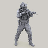 1/35 Resin Figure Model Kit Modern US Special Forces Unassambled Unpainted 07FC0E-D4 - KOEEK
