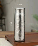 300ml Double Wall Pure Titanium Vaccum Bottle Water Flask Travel Drink Cup 07FC0E-D4 - KOEEK