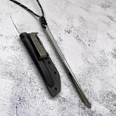 Titanium Outdoor Multi Tool EDC Tea Knife Ice Pick Tea Cake Pick with K Sheath 07FC0E-D4 - KOEEK