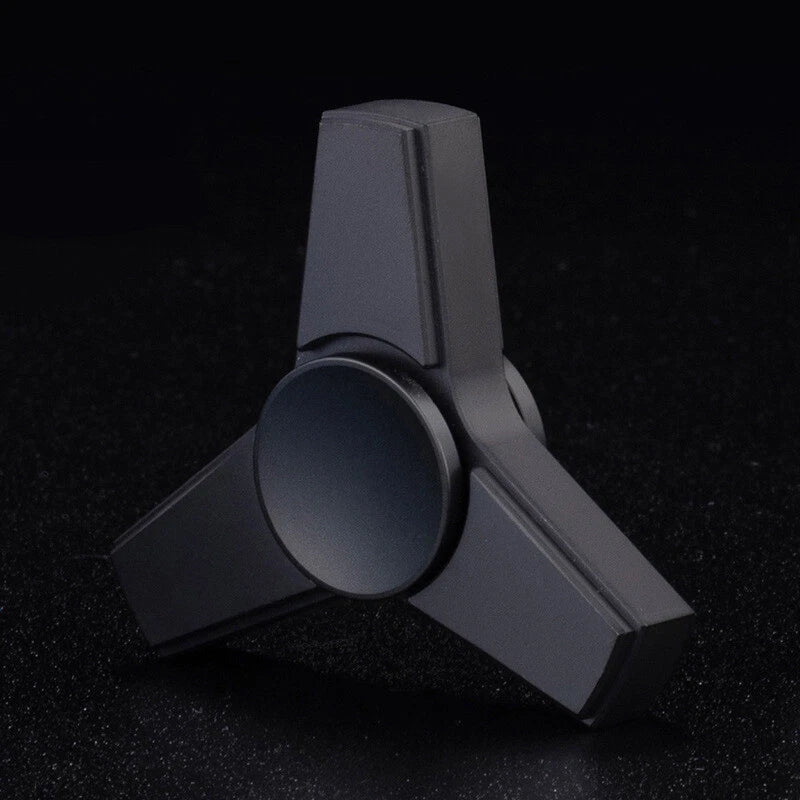 Stainless Steel Threeleaf Fidget Spinner EDC Fidget Toys Hand Spinner ADHD Tool 07FC0E-D4 - KOEEK