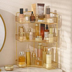 Corner bathroom countertop storage rack, bathroom countertop storage rack 07FC0E-D4 - KOEEK
