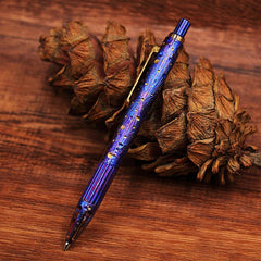 1pcs Titanium Mechanical Pencil Ball Pen Students Drawing Pen Art Pen Stationery 07FC0E-D4 - KOEEK
