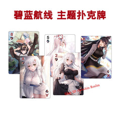 Anime Azur Lane Cards Collection Season 1 Card Poker Playing Girl Cards 07FC0E-D4 - KOEEK