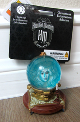 DISNEY HAUNTED MANSION MADAME LEOTA LIGHT UP CHRISTMAS ORNAMENT GLASS BALL DISNEY - KOEEK