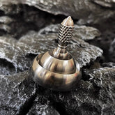 EDC Stainless Steel Spinning Top Hand Twisting Fidget Roler Spinner Toy Gift 07FC0E-D4 - KOEEK