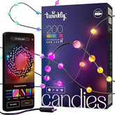 Twinkly LED Lights Candies App-Controlled Candle-Shaped Light String TWINKLY - KOEEK
