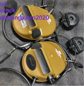 TCA Tactical Comtac-III C3 Headset Peltor Helmet Ver. Noise Reduction Headphone TCA - KOEEK
