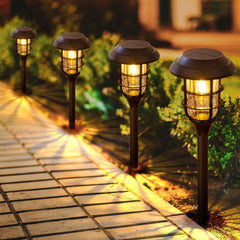Solar Pathway Lights Outdoor, 8 Pack Garden Lights Powered Landscape Lighting 07FC0E-D4 - KOEEK
