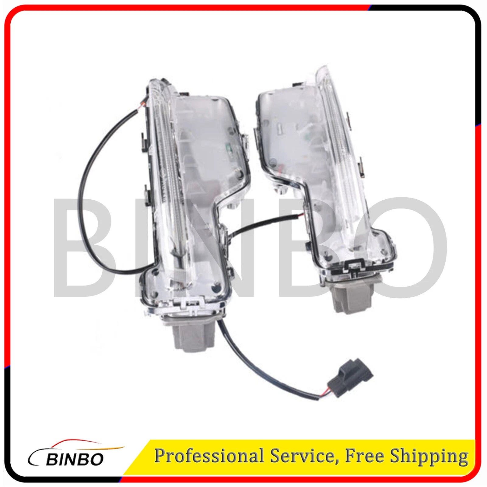 Pair Left &Right Front Bumper LED Fog Light Driving Lamp For Volvo S60 2014-2018 07FC0E-D4 - KOEEK