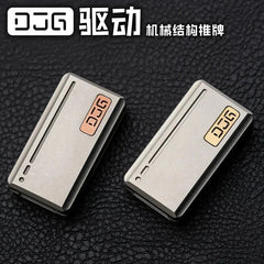 Titanium Alloy Push Slider Mechanical Intensive EDC Decompression EDC Toys Tools 07FC0E-D4 - KOEEK