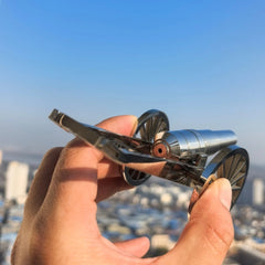 Stainless steel Handicrafts Retro European artillery Model EDC Toy 07FC0E-D4 - KOEEK