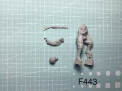 1:35 resin figure model 1 Italian motorcycle rider (No motorcycle) Unassembled 07FC0E-D4 - KOEEK