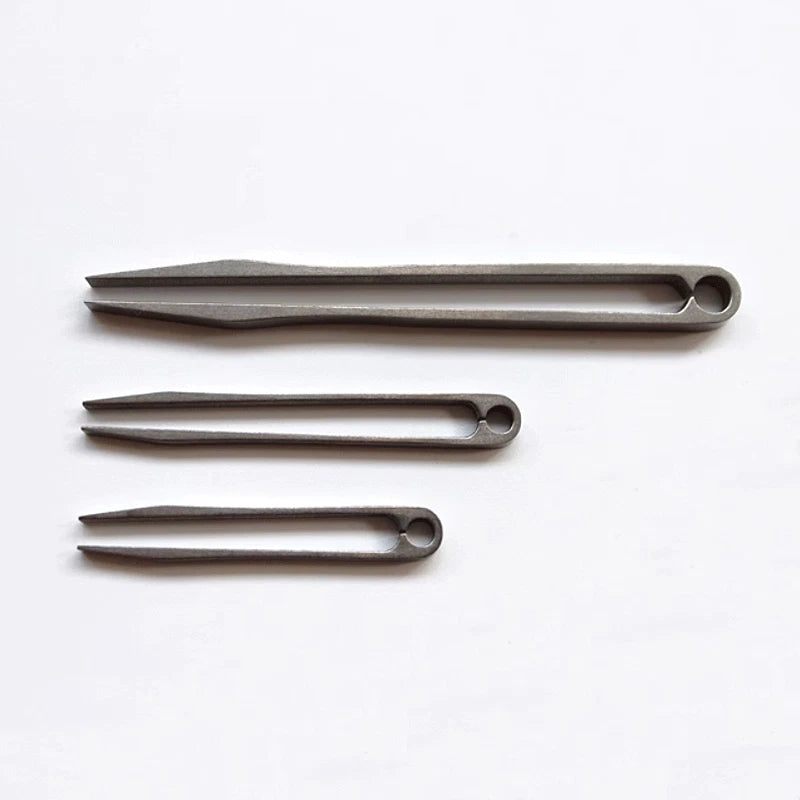 3PCS Sets Titanium Alloy Tweezers EDC Camping Portable Outdoor Travel Tool 07FC0E-D4 - KOEEK