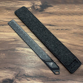 Titanium Straight Ruler Student Stationery CNC Graduated Ruler EDC Tools 07FC0E-D4 - KOEEK