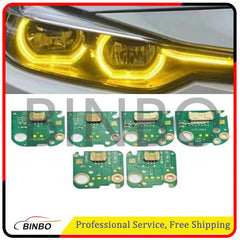 Yellow Angel Eye DRL LED Board For BMW F30 F31 LCI 330i 340i 320i 328d 328i 330e 07FC0E-D4 - KOEEK
