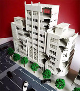 1:144 1:100 Scale City War Damage Building Road DIY Model Scene Toy 07FC0E-D4 - KOEEK