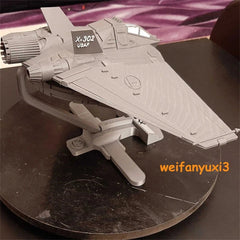 Movie X-302 Space Plane Spacecraft 3D Printed Assemble Model Gift Width 35cm 07FC0E-D4 - KOEEK
