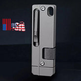 For EDC Titanium Alloy Multi tool Adjustable Wrench Pocket With Bit Holder HOT 07FC0E-D4 - KOEEK