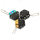 EDC Multi Tools Mini Portable Gadget 14-in-1 Pocket Multi Tool Keychain Key Ring 07FC0E-D4 - KOEEK