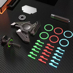 EDC Adult Metal Fidget Toys Whirlwind Slash Fidget Spinner ADHD Hand Spinner Hot 07FC0E-D4 - KOEEK
