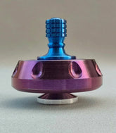 EDC Titanium Spinning Top Desktop Fidget Toy Stress Relief Metal Spinner Gift- 07FC0E-D4 - KOEEK