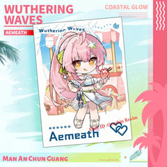 5Pcs/Set Anime Wuthering Waves Limited Edition Card Decor Collection Gift 07FC0E-D4 - KOEEK