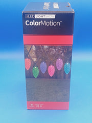 Gemmy Lightshow 24 Count 23 ft C9 Color Motion Multicolor LED Christmas Lights 07FC0E-D4 - KOEEK