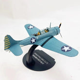 1:72 WW2 Douglas SBD Dauntless Bomber Aircraft Model Diecast Military Collection 07FC0E-D4 - KOEEK