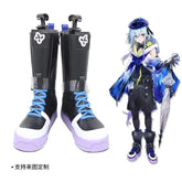 Anime Unisex Arknights Mizuki Cosplay PU Shoes Halloween Party Cos Long Boots 07FC0E-D4 - KOEEK