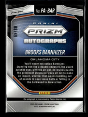 Brooks Barnhizer 2025-26 Panini Prizm Basketball Auto RC Blue Ice 08/49 [wyf250 07FC0E-D4 - KOEEK