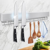 23 Inch Magnetic Knife Holder for Wall - Stainless Steel Magnet Knife Strip 07FC0E-D4 - KOEEK
