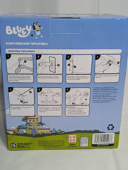 Bluey Christmas 3.5 FT Gemmy Lighted Inflatable Blow Up Santa Hat Decoration GEMMY - KOEEK