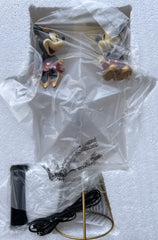 2008 Disney Store Mickey and Minnie Merry Christmas Tree Topper - Lights up RARE DISNEY - KOEEK