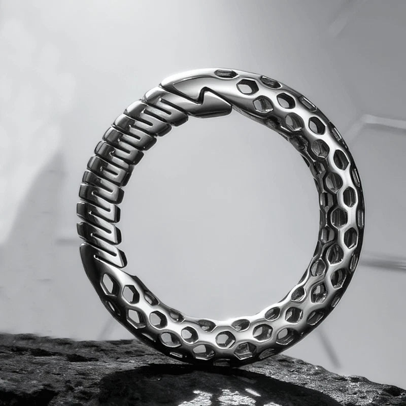 TC4 CNC Hollow-out Design Keychain Carabiner Ring Belt Waist Hanging Buckle EDC 07FC0E-D4 - KOEEK