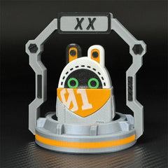 Future 01 Rabbit EDC Fidget Toy Creative Plastic Fidget Slider Stress Relief 07FC0E-D4 - KOEEK