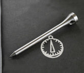 PTS Professional Tee Solid Titanium Alloy Golf Tee 2 3/4" 70mm Keychain EDC Tool 07FC0E-D4 - KOEEK