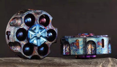 Titanium Hand Twisting Spinning Top Gyroscope EDC Fidget Bearing Spinner Toys 07FC0E-D4 - KOEEK