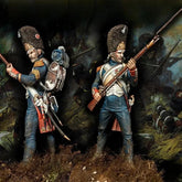 1/24 Resin Figure Model Kit 75mm Ancient French Grenadier Miniature Statue 07FC0E-D4 - KOEEK