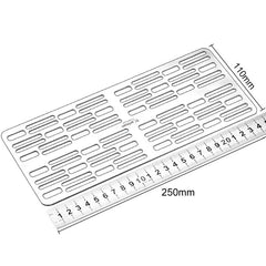 EDC Outdoor Titanium Picnic Barbecue Net Charcoal Grill Portable Barbecue Board EDC - KOEEK