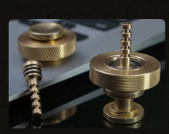 Mini Cyclone Hand Twisted Spinner Copper Fidget Spinner EDC Anti Stress ADHD Toy 07FC0E-D4 - KOEEK
