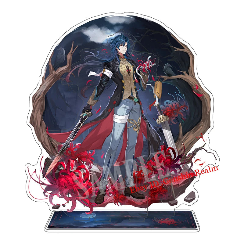 Anime Honkai: Star Rail Blade Acrylic Desktop Stand Figure Collection Decor 07FC0E-D4 - KOEEK