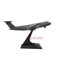 1/400 US Lockheed C-5 Galaxy Transport Aircraft Metal + Plastic Gray Model 07FC0E-D4 - KOEEK