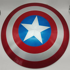 IN US ! Marvel Legends Captain America 75th Anniversary 1:1 Metal Shield In BOX MARVEL_LEGENDS - KOEEK